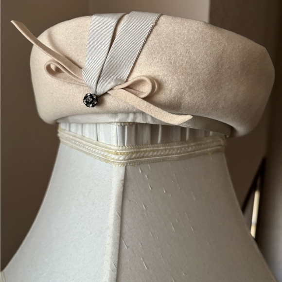 Vintage Ladies Wool Dress Hat - Picture 5 of 6